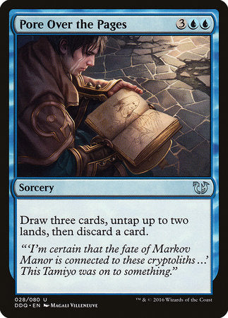 Pore Over the Pages [Duel Decks: Blessed vs. Cursed] | Good Games Cannington