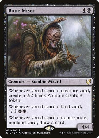 Bone Miser [Commander 2019] | Good Games Cannington
