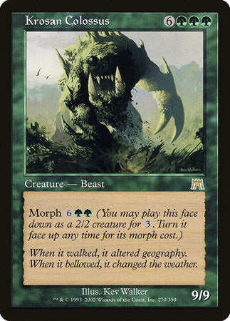 Krosan Colossus [Onslaught] | Good Games Cannington