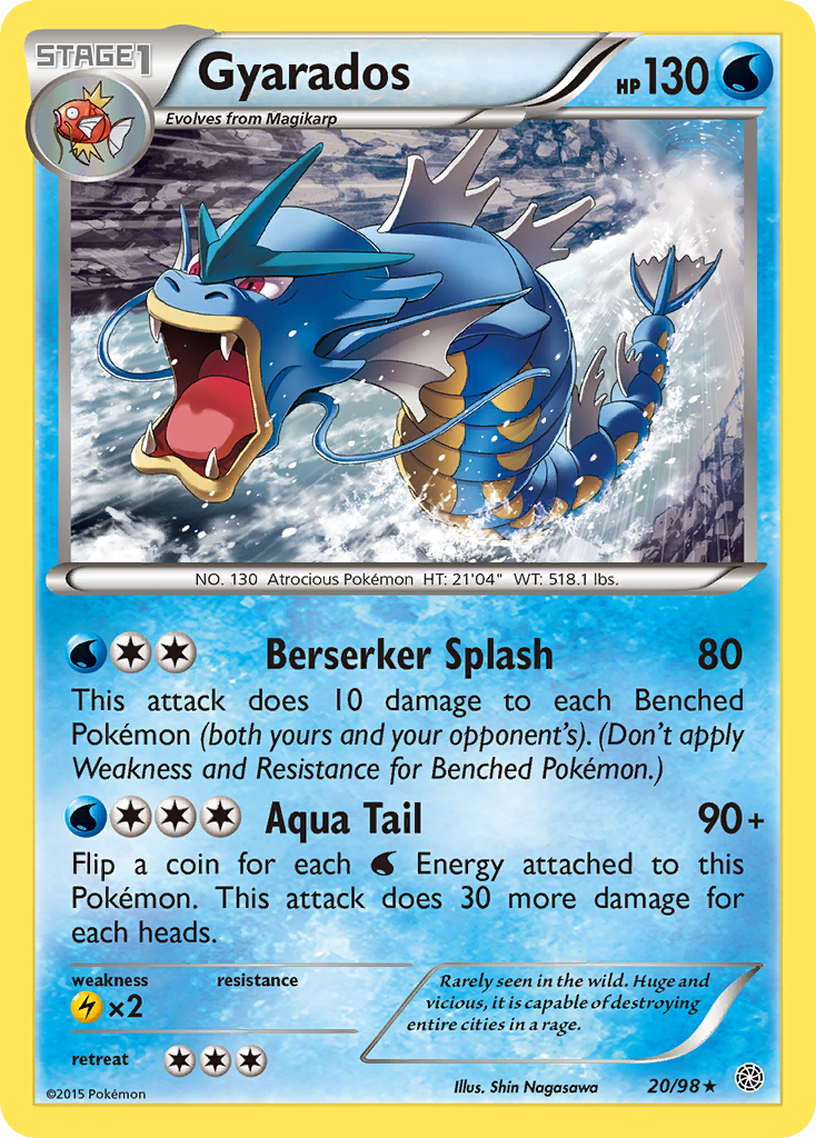 Gyarados (20/98) [XY: Ancient Origins] | Good Games Cannington