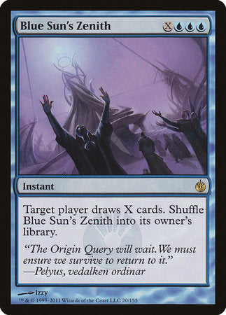 Blue Sun's Zenith [Mirrodin Besieged] | Good Games Cannington