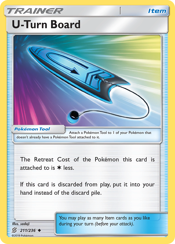 U-Turn Board (211/236) [Sun & Moon: Unified Minds] | Good Games Cannington