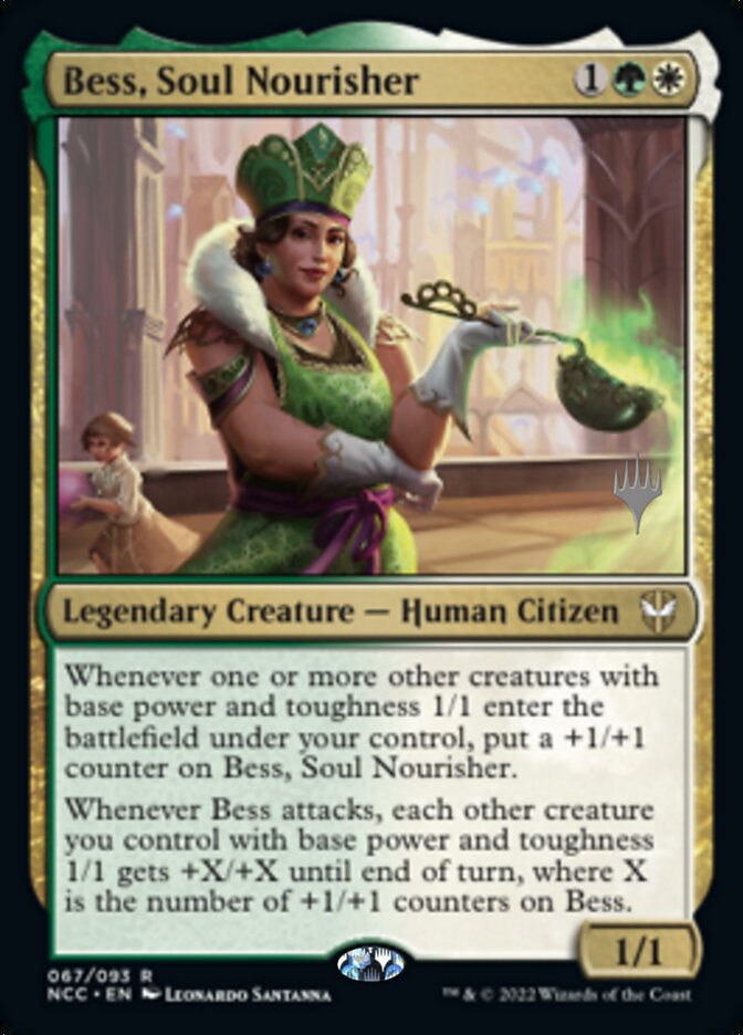 Bess, Soul Nourisher (Promo Pack) [Streets of New Capenna Commander Promos] | Good Games Cannington