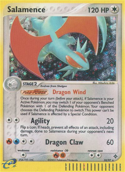 Salamence (10/97) [EX: Dragon] | Good Games Cannington