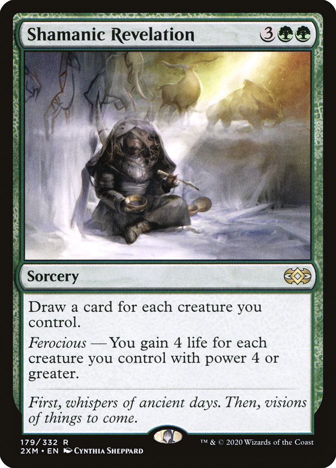 Shamanic Revelation [Double Masters] | Good Games Cannington