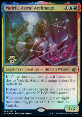 Vadrik, Astral Archmage [Innistrad: Midnight Hunt Prerelease Promos] | Good Games Cannington