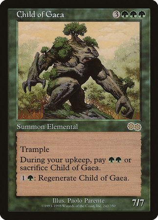 Child of Gaea [Urza's Saga] | Good Games Cannington