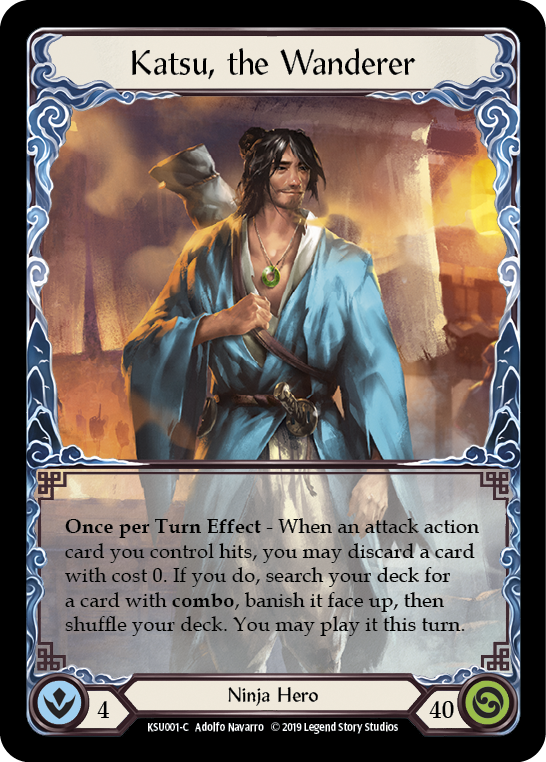 Katsu, the Wanderer [KSU001-C] 1st Edition Normal | Good Games Cannington