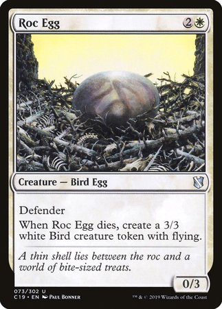 Roc Egg [Commander 2019] | Good Games Cannington