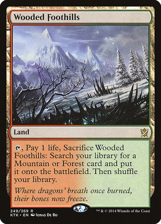 Wooded Foothills [Khans of Tarkir] | Good Games Cannington