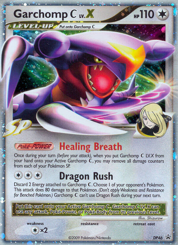 Garchomp C LV.X (DP46) [Diamond & Pearl: Black Star Promos] | Good Games Cannington