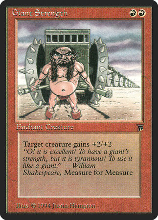 Giant Strength [Legends] | Good Games Cannington