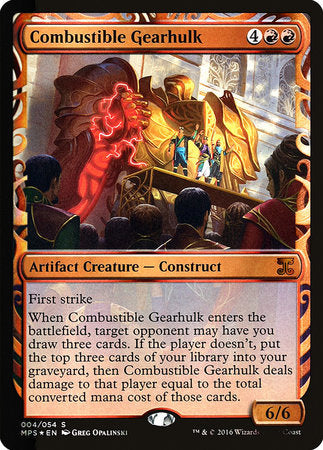 Combustible Gearhulk [Kaladesh Inventions] | Good Games Cannington