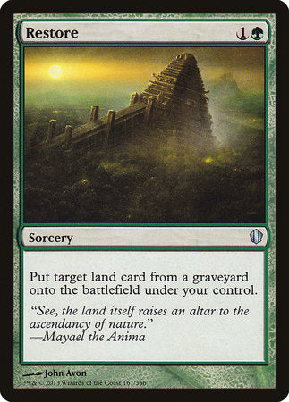 Restore [Commander 2013] | Good Games Cannington