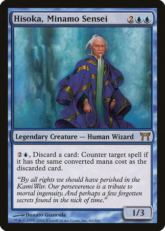 Hisoka, Minamo Sensei [Champions of Kamigawa] | Good Games Cannington