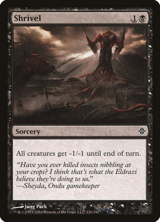 Shrivel [Rise of the Eldrazi] | Good Games Cannington