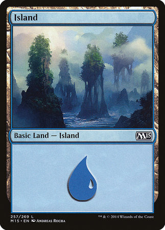 Island (257) [Magic 2015] | Good Games Cannington