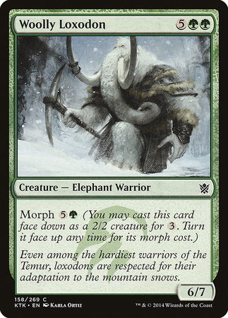 Woolly Loxodon [Khans of Tarkir] | Good Games Cannington