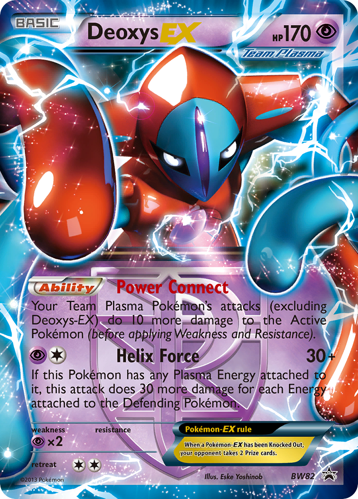 Deoxys EX (BW82) [Black & White: Black Star Promos] | Good Games Cannington