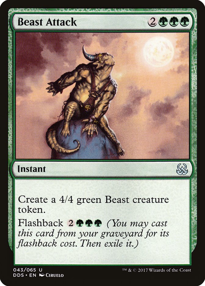 Beast Attack [Duel Decks: Mind vs. Might] | Good Games Cannington