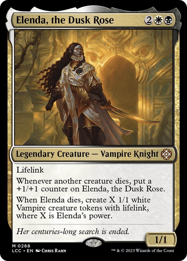 Elenda, the Dusk Rose [The Lost Caverns of Ixalan Commander] | Good Games Cannington
