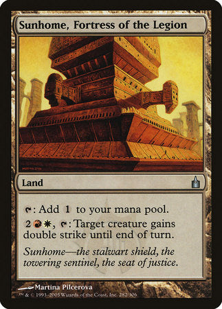 Sunhome, Fortress of the Legion [Ravnica: City of Guilds] | Good Games Cannington