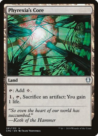 Phyrexia's Core [Commander Anthology Volume II] | Good Games Cannington