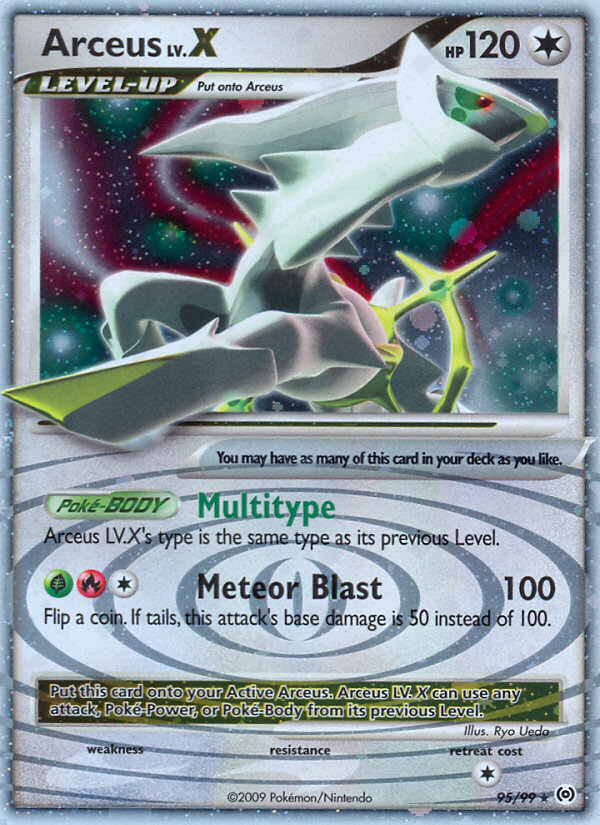 Arceus LV.X (95/99) [Platinum: Arceus] | Good Games Cannington