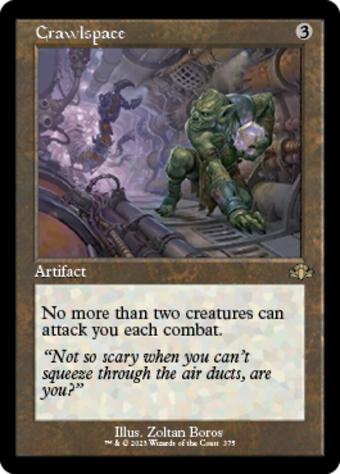 Crawlspace (Retro) [Dominaria Remastered] | Good Games Cannington