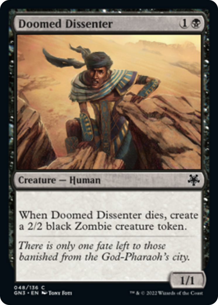 Doomed Dissenter [Game Night: Free-for-All] | Good Games Cannington