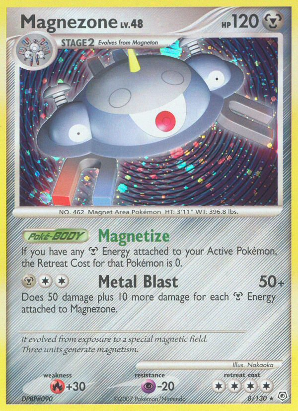 Magnezone (8/130) [Diamond & Pearl: Base Set] | Good Games Cannington