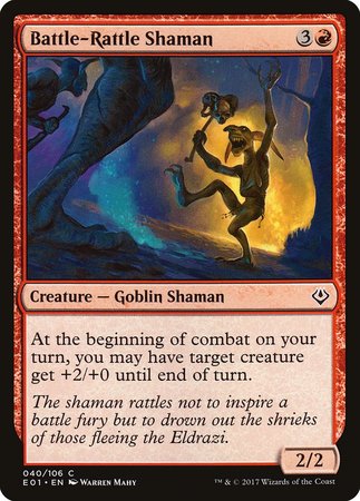 Battle-Rattle Shaman [Archenemy: Nicol Bolas] | Good Games Cannington