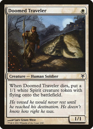 Doomed Traveler [Duel Decks: Sorin vs. Tibalt] | Good Games Cannington