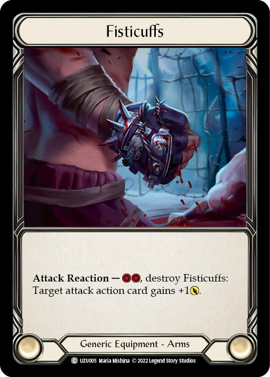 Fisticuffs [UZU005] (Outsiders Uzuri Blitz Deck) | Good Games Cannington