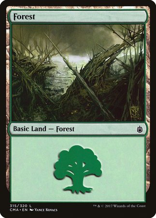 Forest (315) [Commander Anthology] | Good Games Cannington