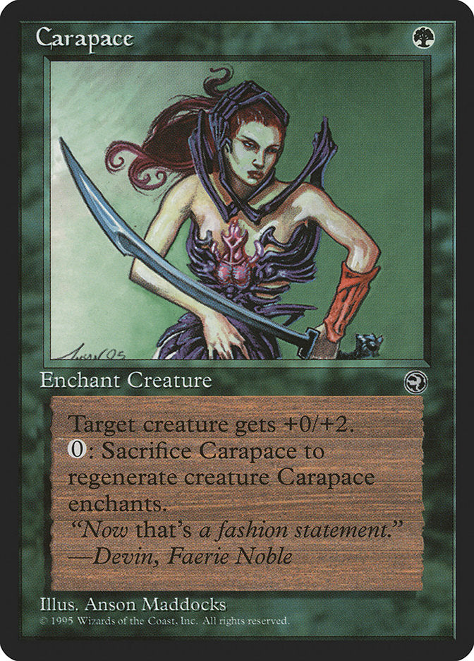 Carapace (Devin Flavor Text) [Homelands] | Good Games Cannington