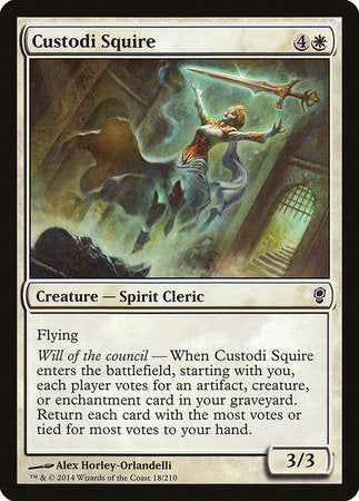 Custodi Squire [Conspiracy] | Good Games Cannington