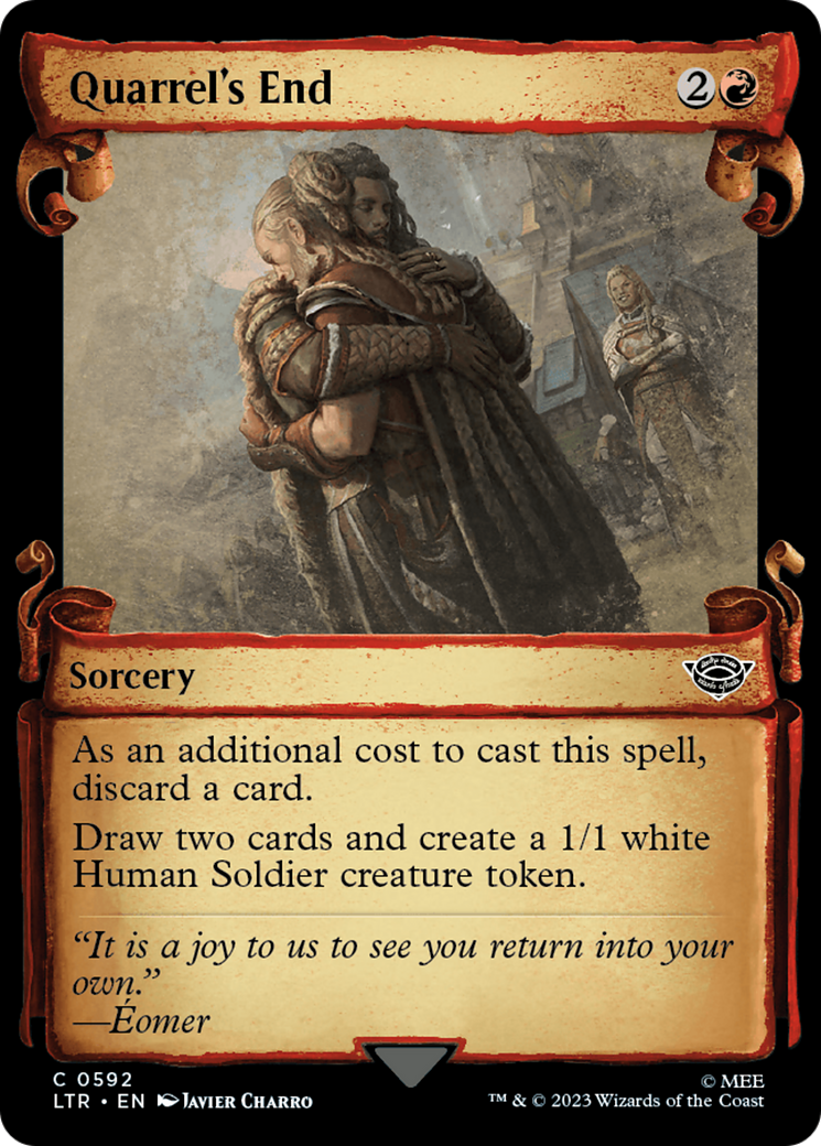 Quarrel's End [The Lord of the Rings: Tales of Middle-Earth Showcase Scrolls] | Good Games Cannington