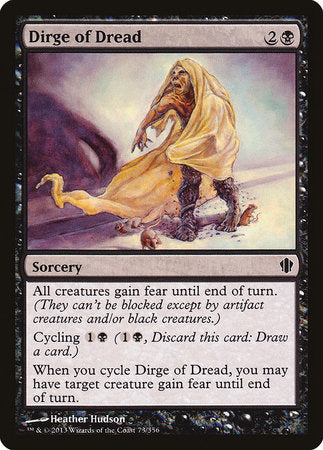 Dirge of Dread [Commander 2013] | Good Games Cannington