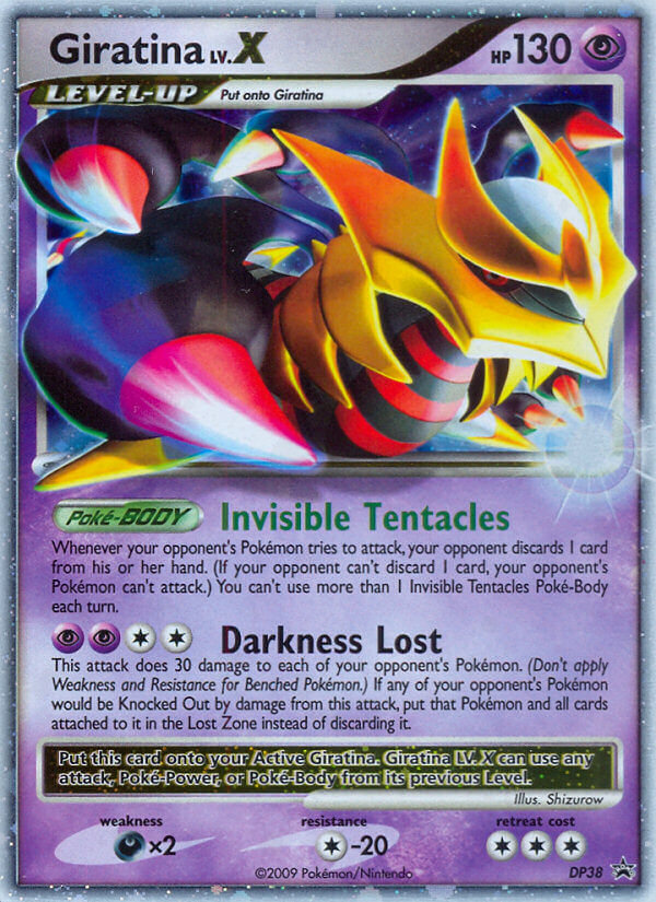 Giratina LV.X (DP38) [Diamond & Pearl: Black Star Promos] | Good Games Cannington