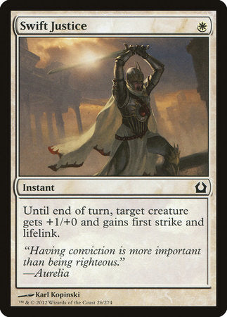 Swift Justice [Return to Ravnica] | Good Games Cannington