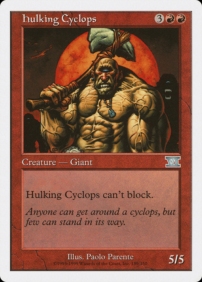 Hulking Cyclops [Classic Sixth Edition] | Good Games Cannington