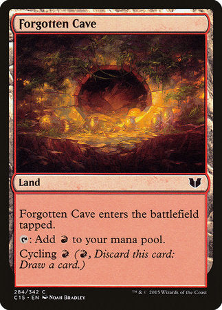 Forgotten Cave [Commander 2015] | Good Games Cannington