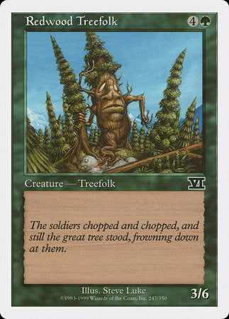 Redwood Treefolk [Classic Sixth Edition] | Good Games Cannington