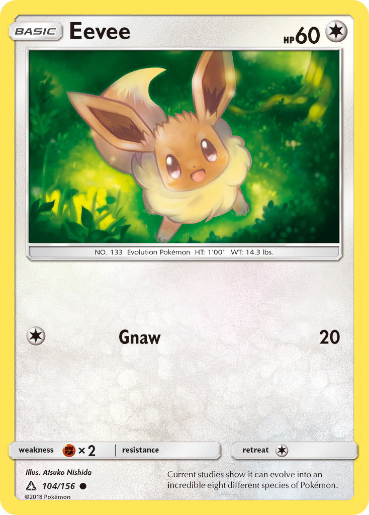 Eevee (104/156) [Sun & Moon: Ultra Prism] | Good Games Cannington