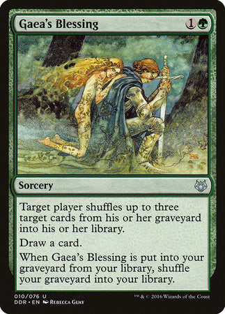 Gaea's Blessing [Duel Decks: Nissa vs. Ob Nixilis] | Good Games Cannington