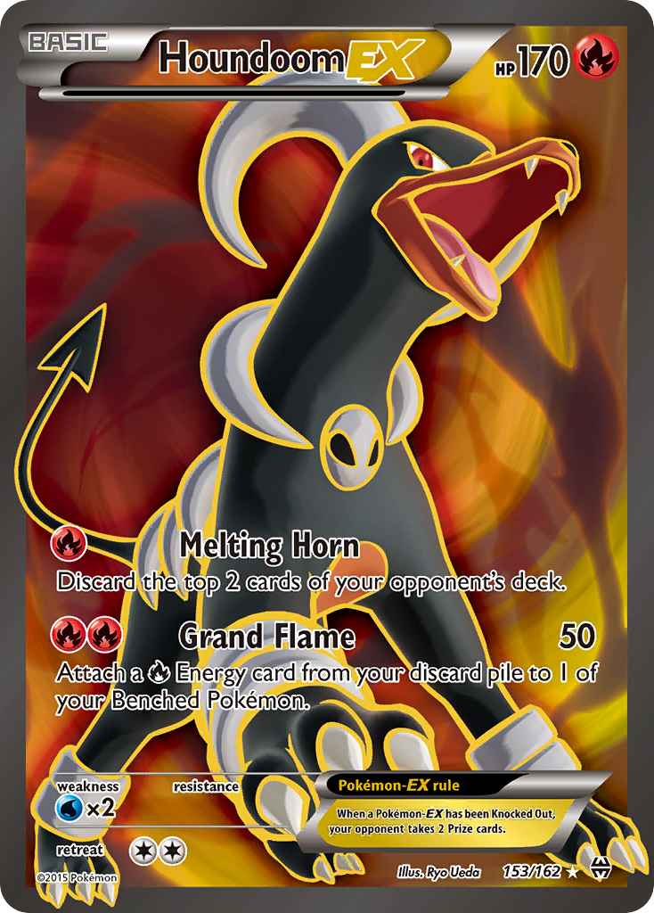 Houndoom EX (153/162) [XY: BREAKthrough] | Good Games Cannington
