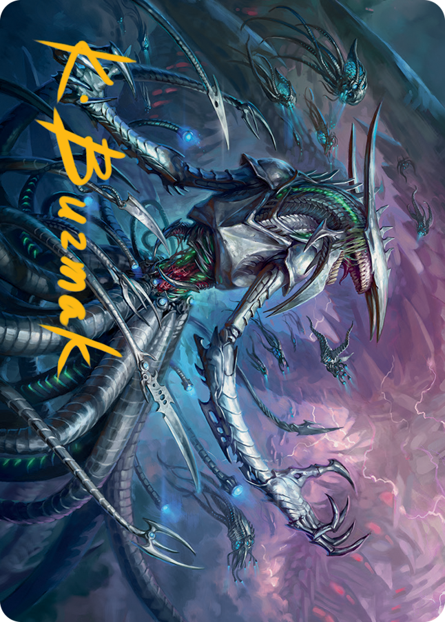 Jin-Gitaxias Art Card (Gold-Stamped Signature) [March of the Machine Art Series] | Good Games Cannington