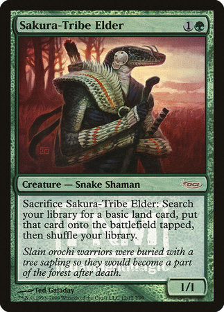 Sakura-Tribe Elder [Friday Night Magic 2009] | Good Games Cannington