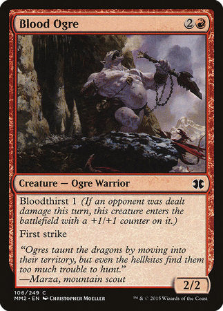 Blood Ogre [Modern Masters 2015] | Good Games Cannington
